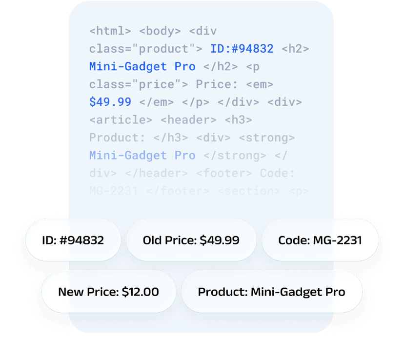 Parsing handled for you